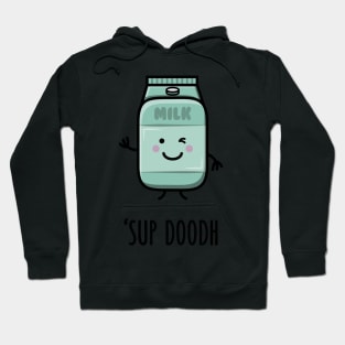 Sup Doodh - Funny Desi Puns Hoodie